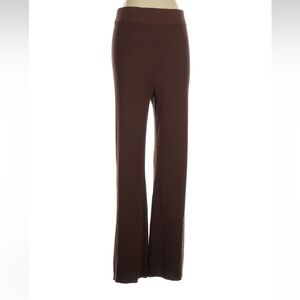 Chic Brown Women's Straight Leg Pants
